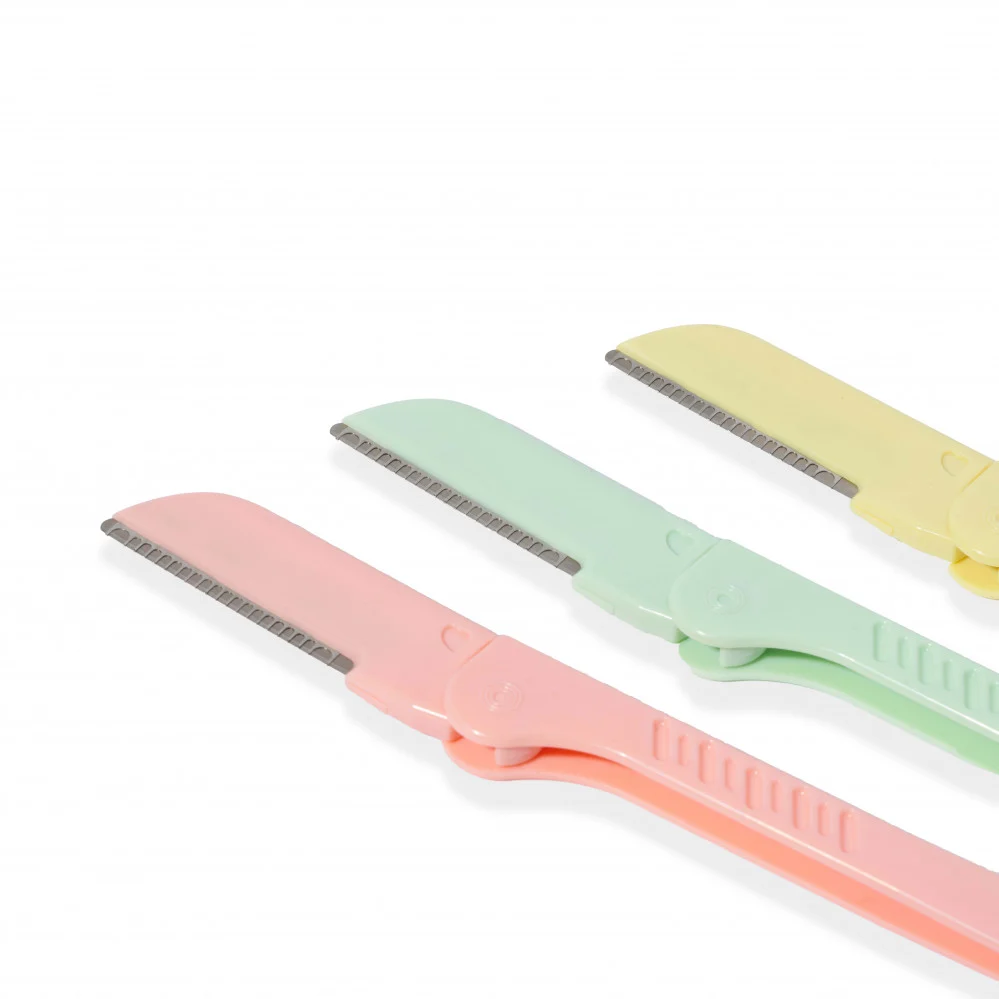 Katia Eyebrow and face Razors Set - 3 Pieces