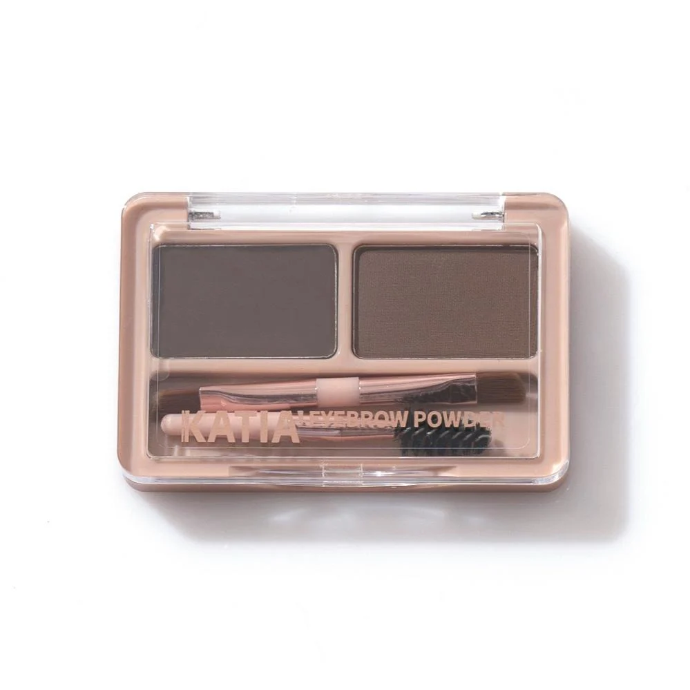 Katia eyebrow kit medium brown - kb001