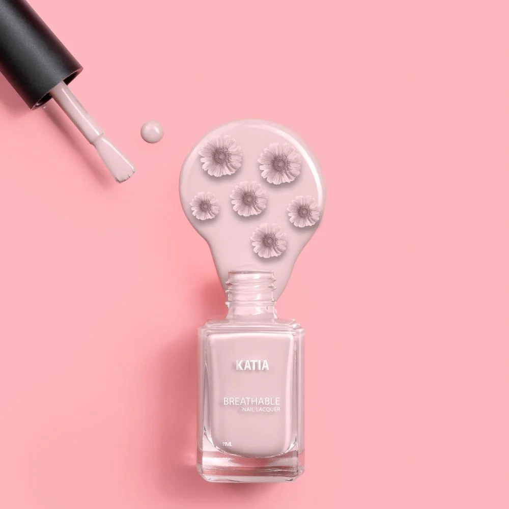 Katia Breathable Nail lacquer - Rosie Cotton K28